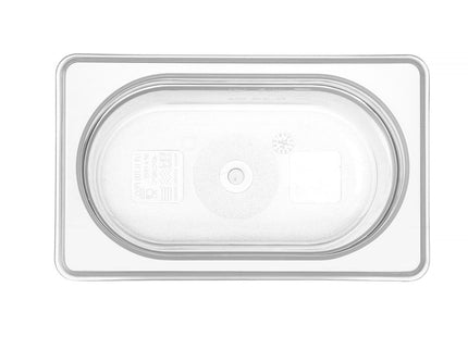 Beholder GN 1/9 polypropylen, HENDI, Profi Line, 1,0, GN 1/9, 0,75L, gennemsigtig, 176x108x(H)100mm