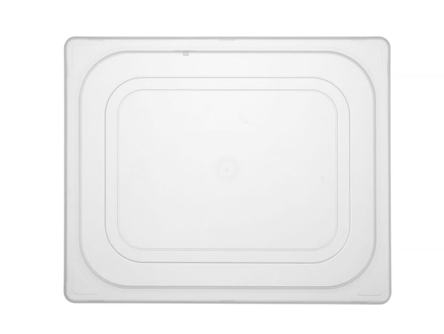 Låg til GN-beholdere i polypropylen, HENDI, GN 1/2, gennemsigtig, 325x265mm