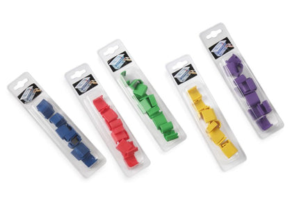Lågclips til HACCP-opbevaringsbeholdere, HENDI, Blå, 12 pcs