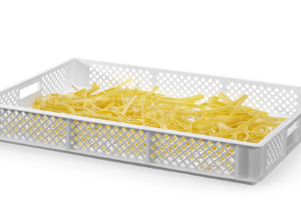 Tørrekasse til frisk pasta, HENDI, hvid, 600x400x(H)70mm, Rektangulær