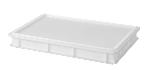 Pizzadejskasse 600x400, AmerBox, Profi Line, hvid, 600x400x(H)70mm, Rektangulær