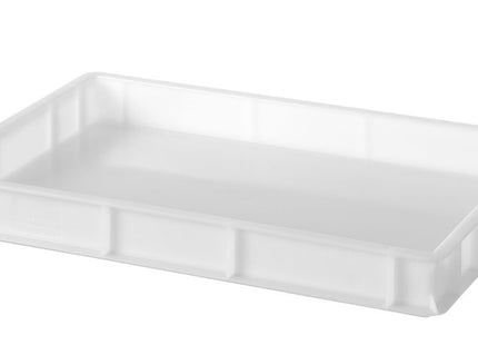 Pizzadejskasse 600x400, AmerBox, Profi Line, hvid, 600x400x(H)100mm, Rektangulær
