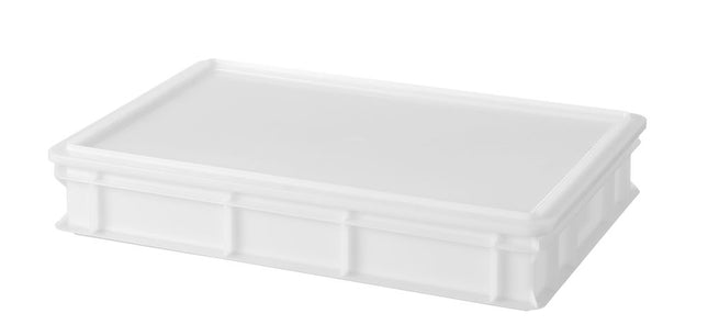 Pizzadejskasse 600x400, AmerBox, Profi Line, hvid, 600x400x(H)100mm, Rektangulær