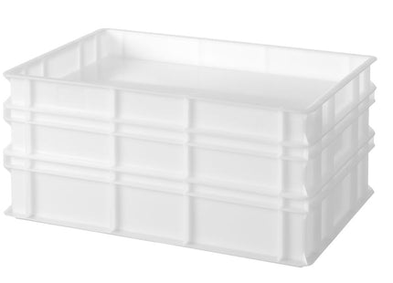 Pizzadejskasse 600x400, AmerBox, Profi Line, hvid, 600x400x(H)100mm, Rektangulær
