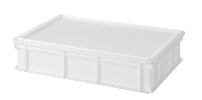 Pizzadejskasse 600x400, AmerBox, Profi Line, hvid, 600x400x(H)130mm, Rektangulær