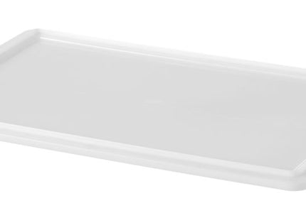 Låg til pizzadejskasser, AmerBox, Profi Line, hvid, 600x400mm, Rektangulær