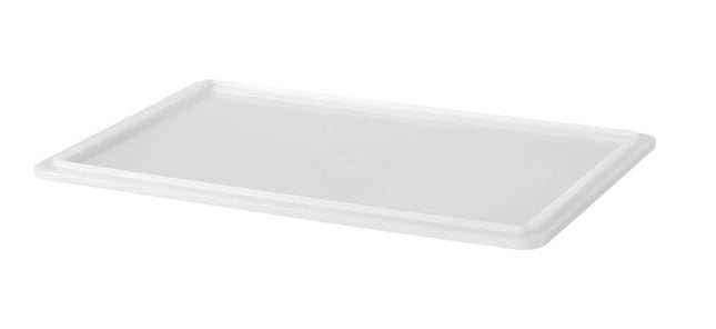 Låg til pizzadejskasser, AmerBox, Profi Line, hvid, 600x400mm, Rektangulær