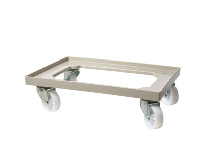 Vogn til pizzadejskasser, AmerBox, Light grey, 600x400mm