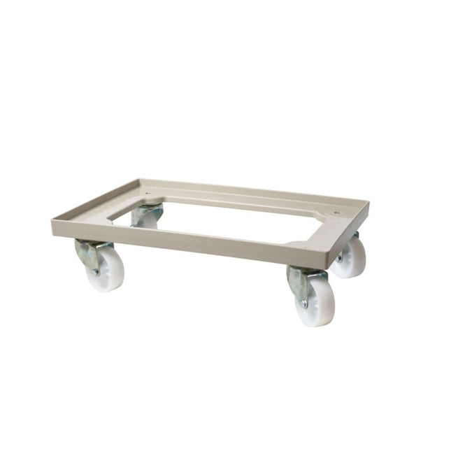 Vogn til pizzadejskasser, AmerBox, Light grey, 600x400mm