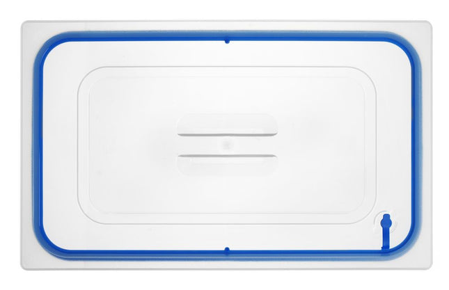 Låg til GN-beholdere i polypropylen, med tætningsliste, HENDI, GN 1/1, gennemsigtig, 530x325mm