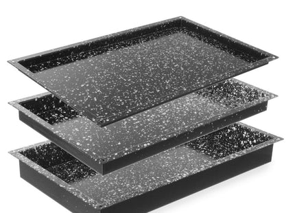 Plade CONVECTOMAT CLASSIC GN 1/1, HENDI, GN 1/1, Sort, 530x325x(H)20mm, Rektangulær