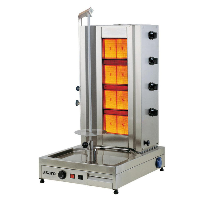 Gas kebab / gyros grill
model TILLA 4