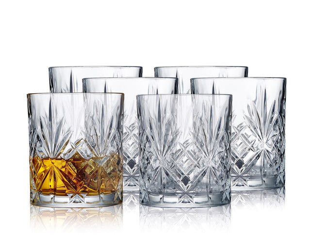 Whiskyglas 6 stk. Lyngby Melodia - 6 pakker