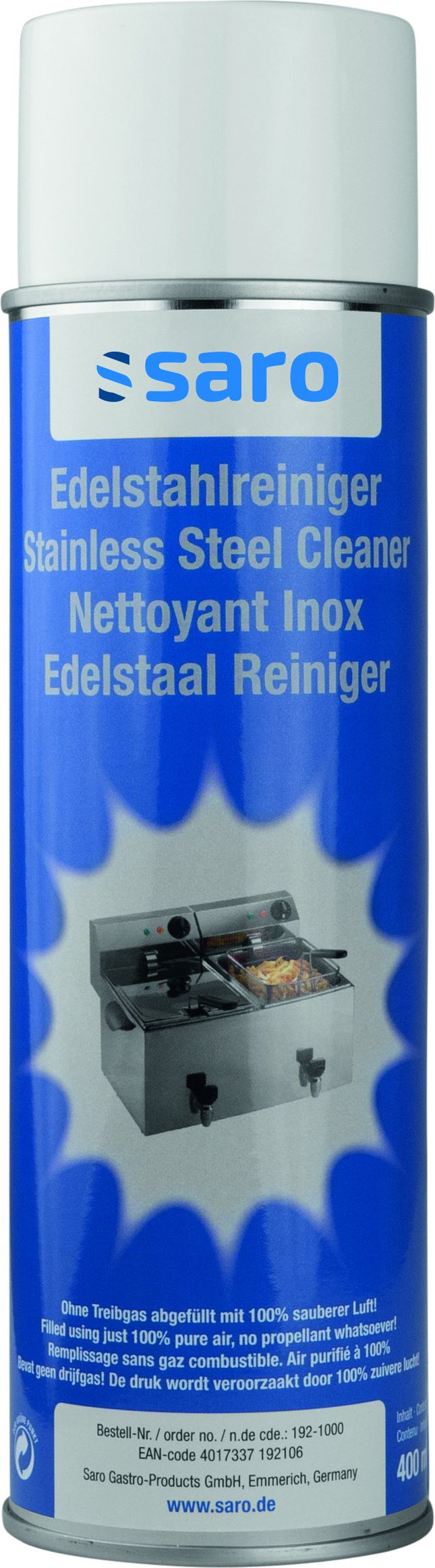 Rengøringsmiddel til rustfrit stål
model R 50