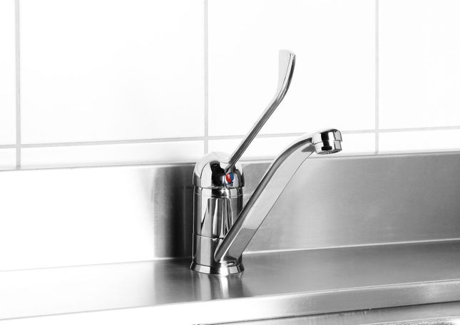 Vaskearmatur med langt greb, HENDI, 215x54x(H)240mm