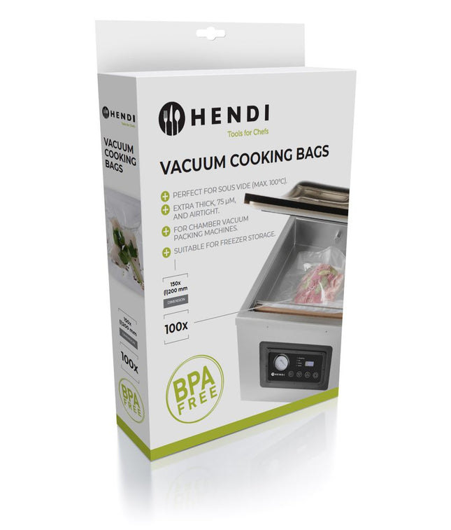 sous vide-poser til vakuumpakkemaskiner, HENDI, 100 stk., 350x250mm