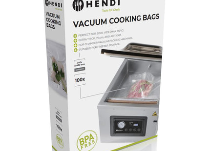 sous vide-poser til vakuumpakkemaskiner, HENDI, 100 stk., 400x300mm