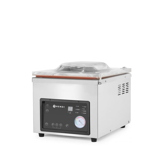 Kammer-vakuumpakkemaskine, HENDI, Profi Line, svejseliste 260 mm, 230V/370W, 330x480x(H)360mm