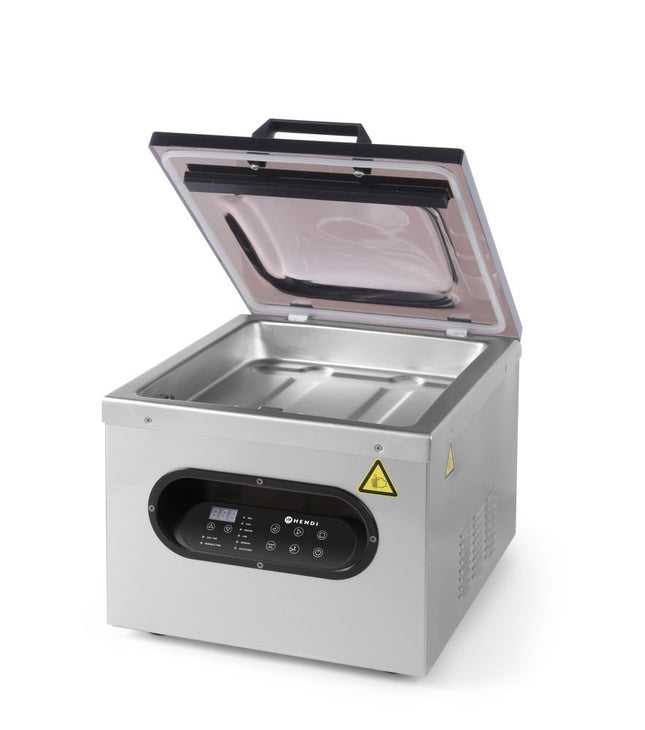 Kammer-vakuumpakkemaskine, HENDI, Kitchen Line, 230V/630W, 360x490x(H)365mm