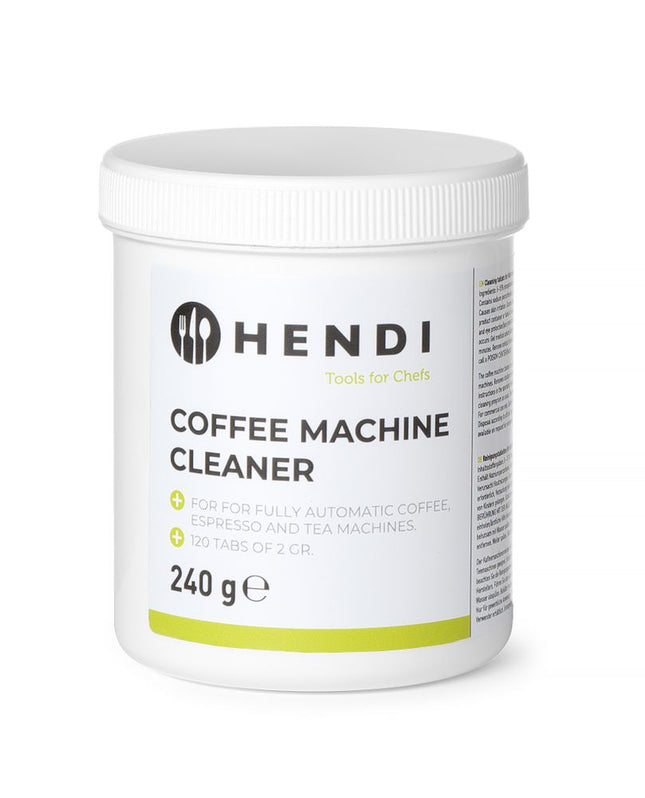 Rensemiddel til kaffeautomat, 120 tabs, HENDI