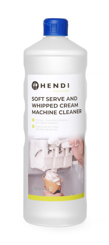 Rensemiddel til softice- og flødeskummaskiner, HENDI