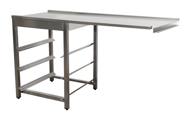 Afløb bord til opvaskemaskine højre side, 1600mm