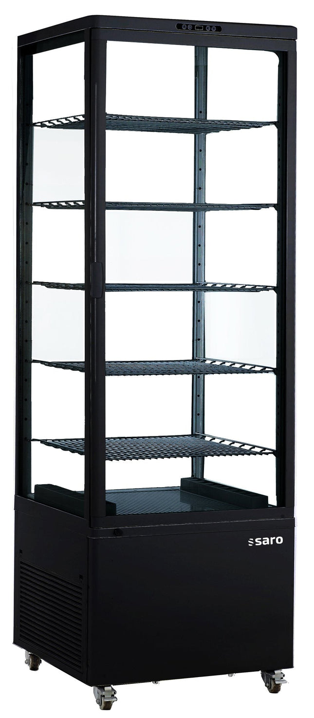 Køledisplay, sort 
model LENN
