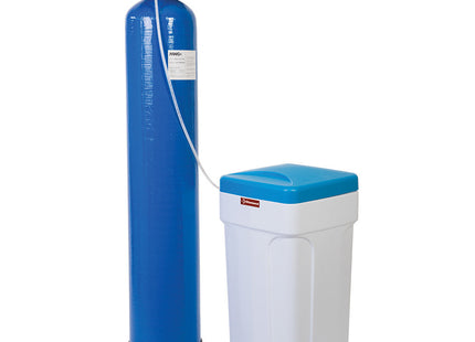 Krono-volumetrisk blødgøringsanlæg, 50 L., med udvendig carboy