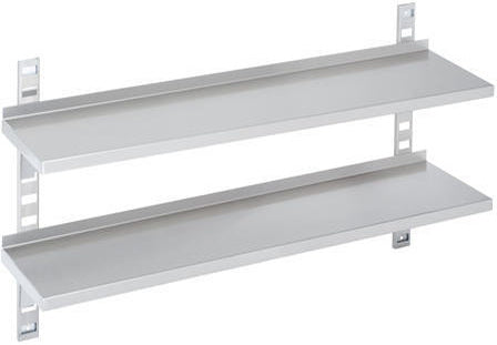 Dobbelt væghylde dybde 300 mm – B 1200 x T 300 x H 100 mm