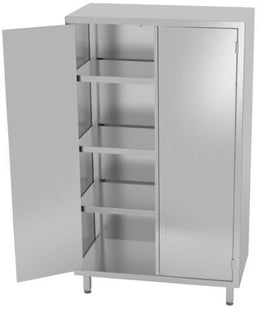 Opbevaringsskab 1100 x 600 med 2 låger – B 1100 x T 600 x H 1800 mm