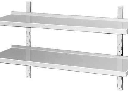 Dobbelt væghylde dybde 300 mm – B 800 x T 300 x H 100 mm