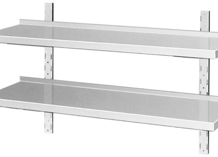 Dobbelt væghylde dybde 400 mm – B 500 x T 400 x H 100 mm