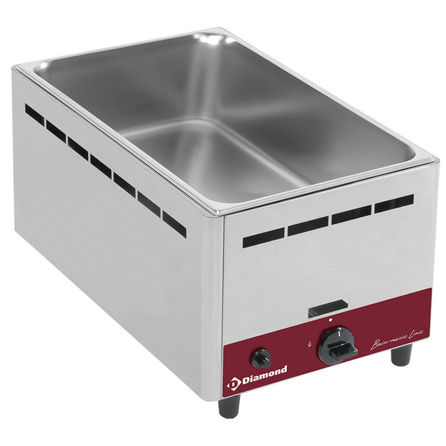 bord top gas Bain marie GN 1/1 - 150 mm