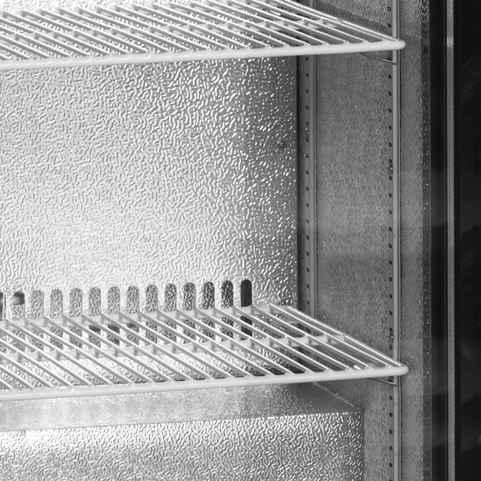 Backbar / Bar køleskab - 1 glaslåge - DB125H