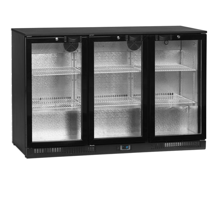 Backbar / Bar køleskab - 3 døre i glas - DB301H-3