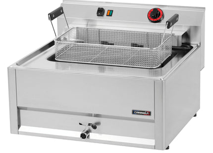 Elektrisk frituregryde med aftapningshane 16 liter 66