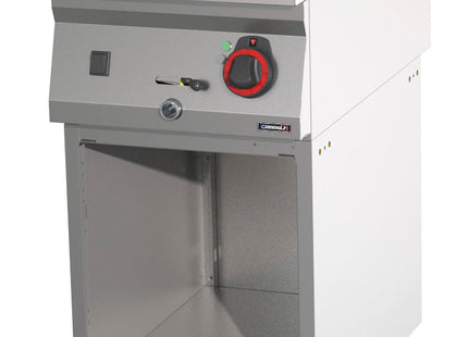 Bain-marie GN 1/1 200 mm med afløbshane med åbent skab 40
