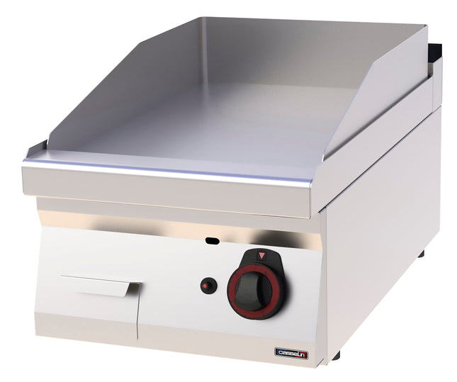 Gas stegeplade Glat Chrome 40
