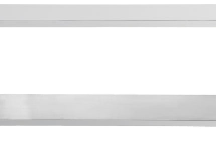 Arbejdsbord rustfrit stål 700 med Hylde 1200 mm