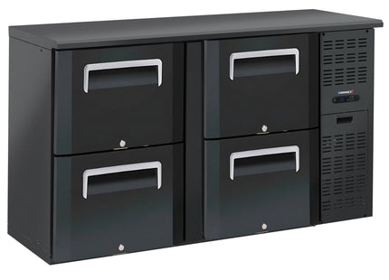Back bar chiller 2 x 2 skuffer