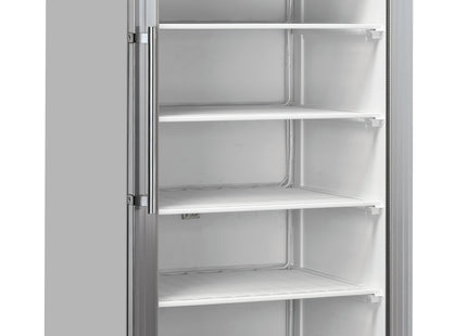 Glasdør fryser 600 L Stål