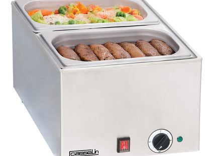 Bain-marie med 2 x GN 1/2