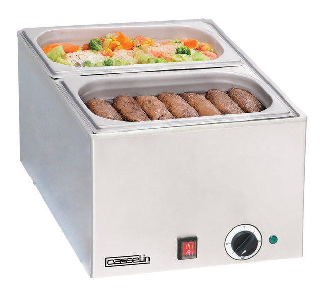 Bain-marie med 2 x GN 1/2