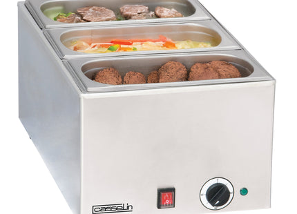 Bain-marie med 3 x GN 1/3