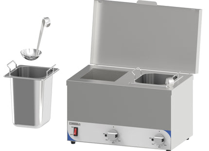 Bain-marie til sauce - Kompakt 2 tanke
