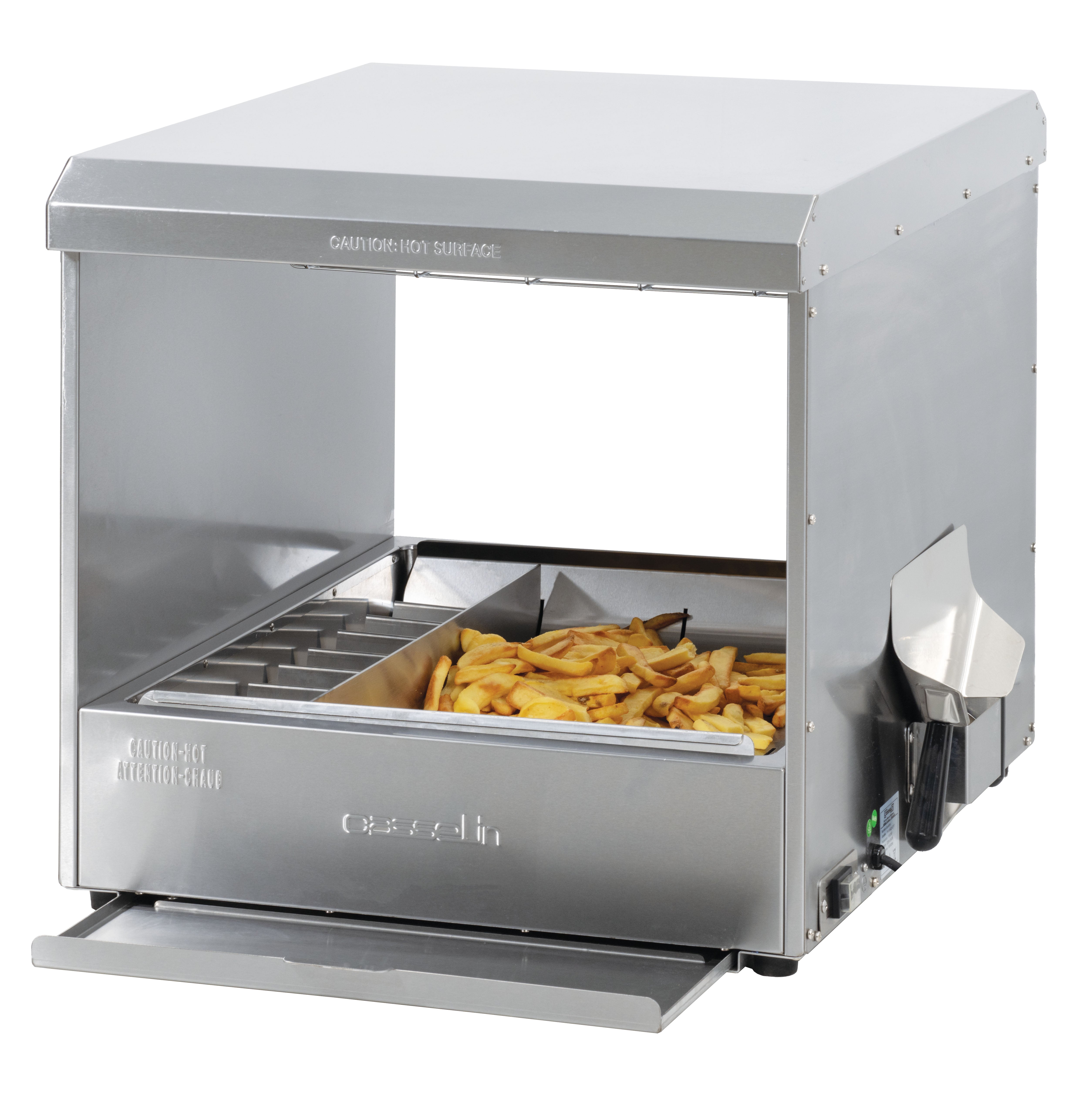 Pommes frites med quartz dobbelt varmegennemløb M