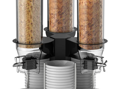 3-rør Morgenmad dispenser - roterende - dispenser
