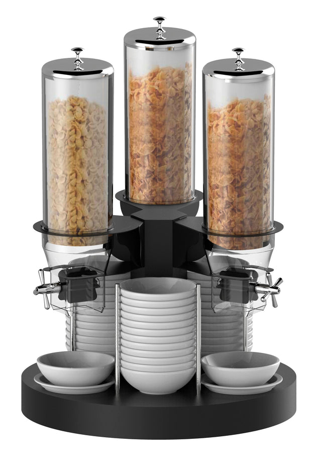 3-rør Morgenmad dispenser - roterende - dispenser