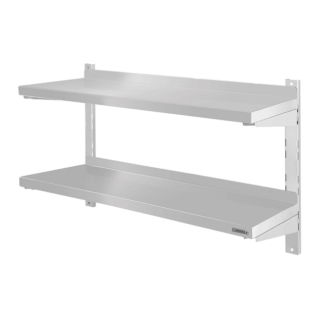 Væg Hylde rustfrit stål 1400 mm