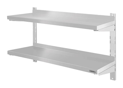 Væg Hylde rustfrit stål 1600 mm